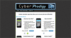 Desktop Screenshot of cyberprodigy.com